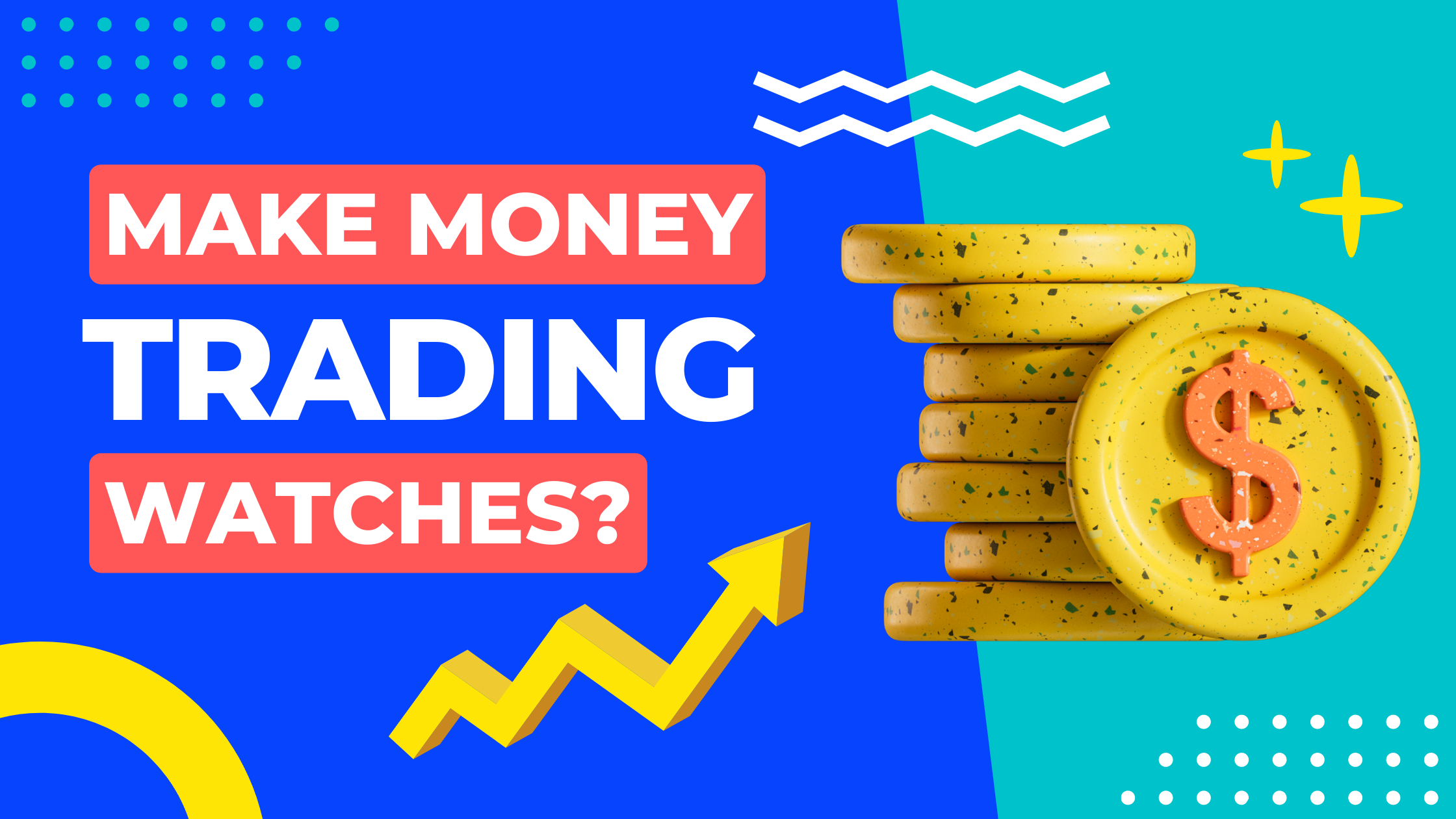 Buying and selling sales watches for profit