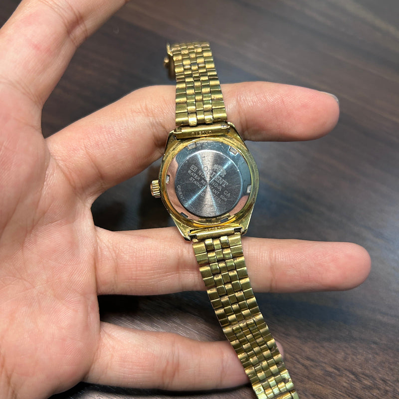 [Pre-Owned] Orient Vintage Gold Automatic Women Watch