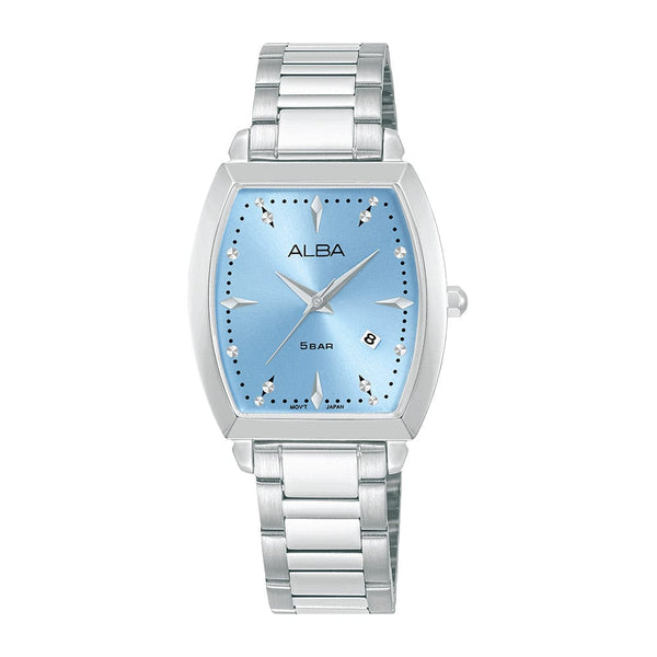 Alba Fashion AH7CS9X Quartz Blue Stainless Steel Women Watch