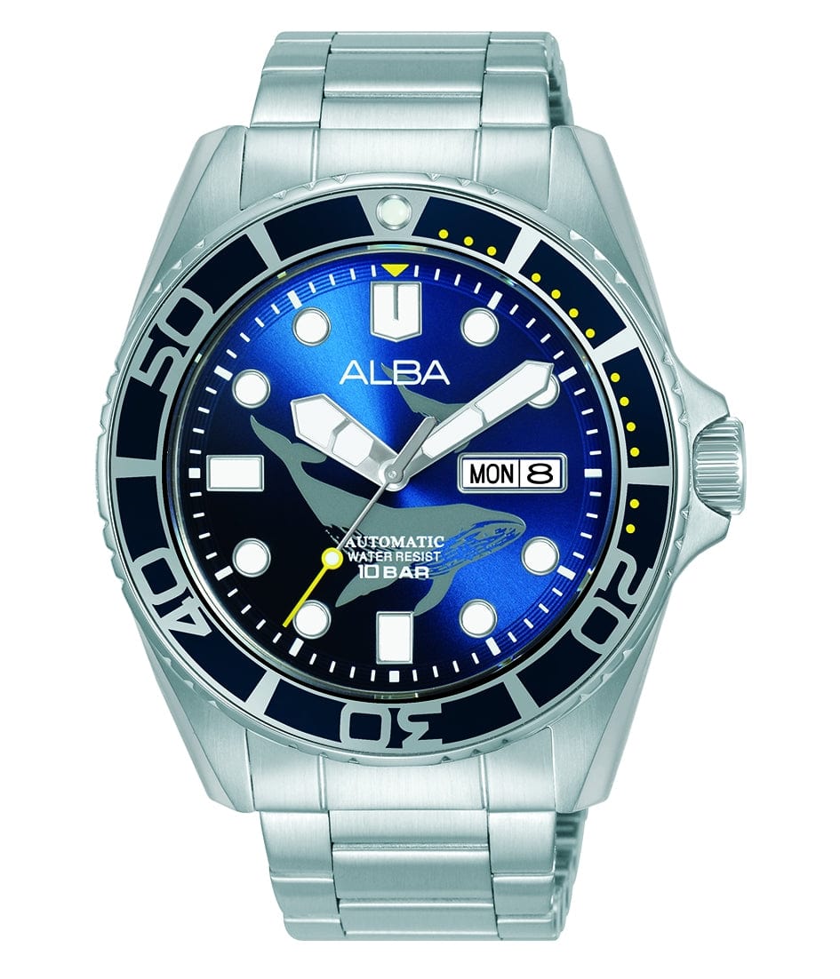 Divers Watch Alba Solar Watch Seiko Alba Solar AEFD556