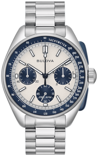 Bulova Special Edition Lunar Pilot 98K112 Chronograph Stainless Steel Quartz Men Watch