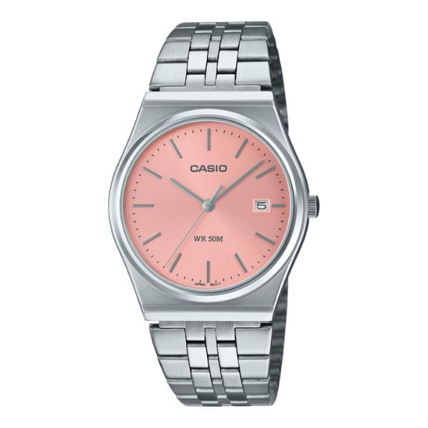 Casio Enticer MTP-B145D-4AV Pink Stainless Steel Unisex Watch