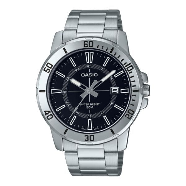 Casio Enticer MTP-VD01D-1CV Stainless Steel Men Dress Watch Malaysia