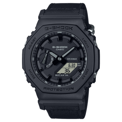 Casio G-Shock GA-2100BCE-1A All Black Resin Analog-Digital Men Watch