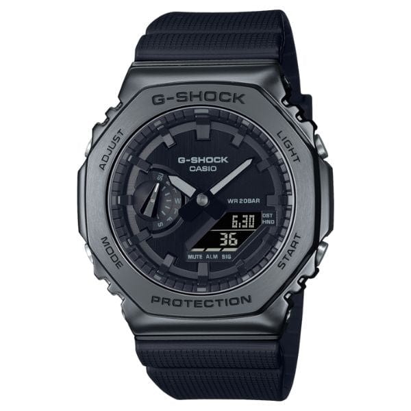 Casio G-Shock GM-2100BB-1A All Black Stainless Steel Men Watch 
