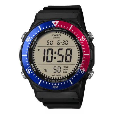 Casio Youth AE-1700H-1A2V Pepsi Timer Bezel Resin Digital Men Watch