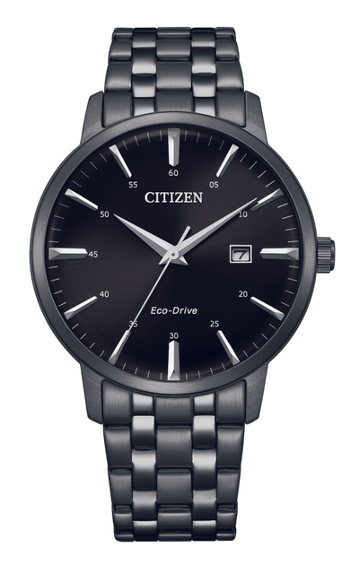 Citizen Eco-Drive BM7465-84E Black Stainless Steel Men Watch Malaysia