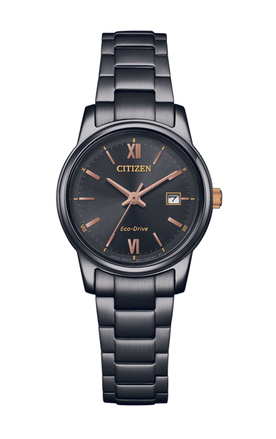Citizen Eco-Drive EW2316-79E Black Dial Stainless Steel Women Watch