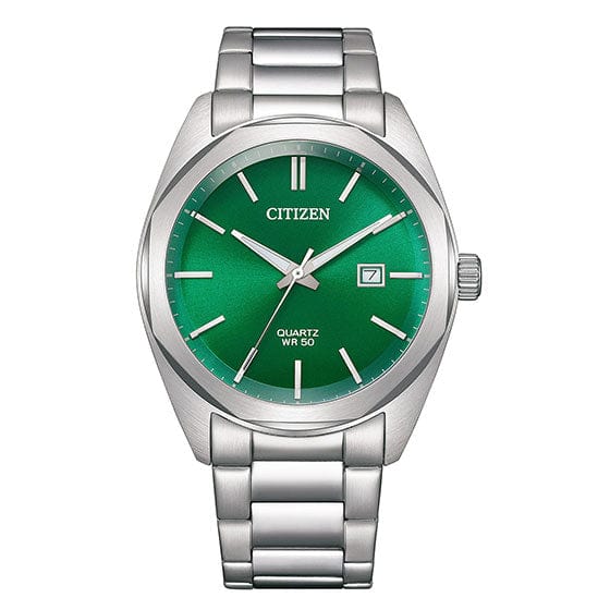 Citizen Quartz BI5110-54X Green Stainless Steel Men Watch