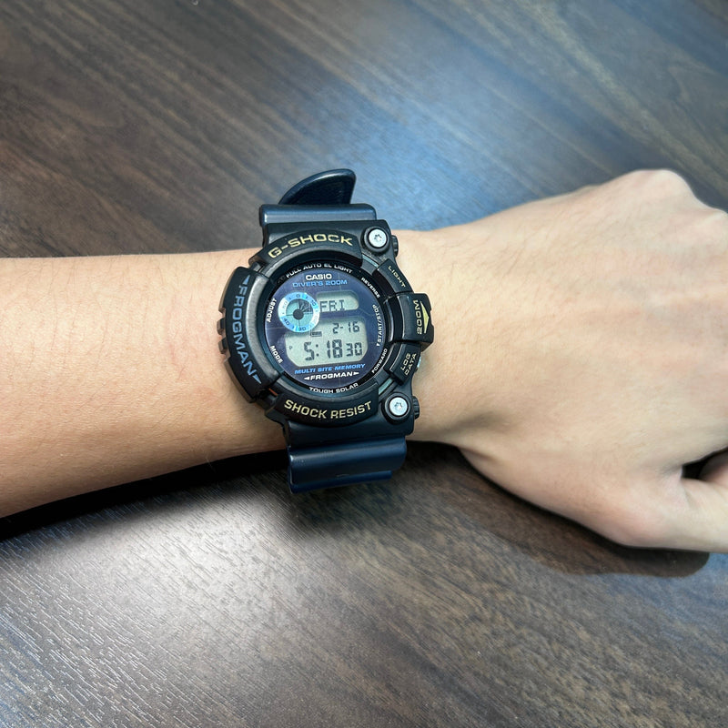 [Pre-Owned] Casio G-Shock Frogman GW-200TC-2 Blue Men Watch