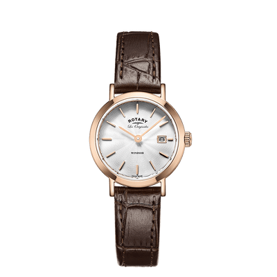 Rotary LS90157/02 Sapphire Leather Quartz Women Watch