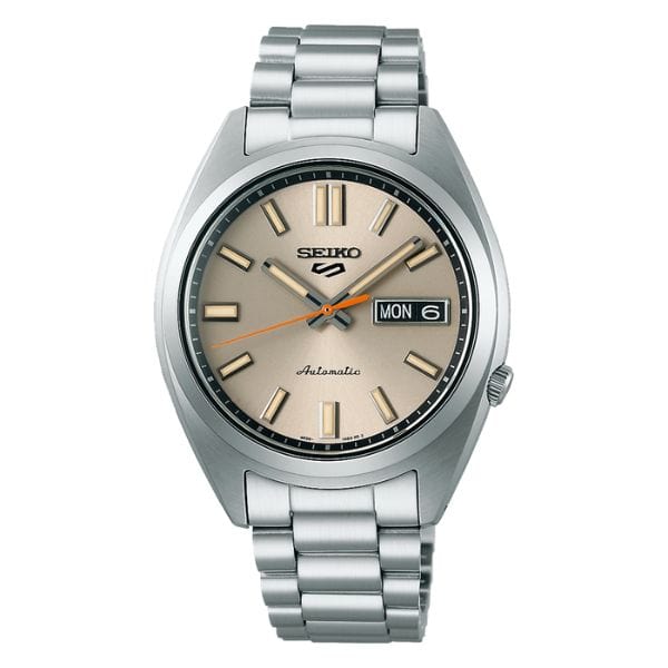 Seiko Sports SNXS Series SRPK91K1 'Beige Chinos' Automatic Men Watch