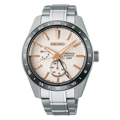 Seiko Presage SPB273J1 Sharp Edged GMT "HU FAN" Automatic Men Watch