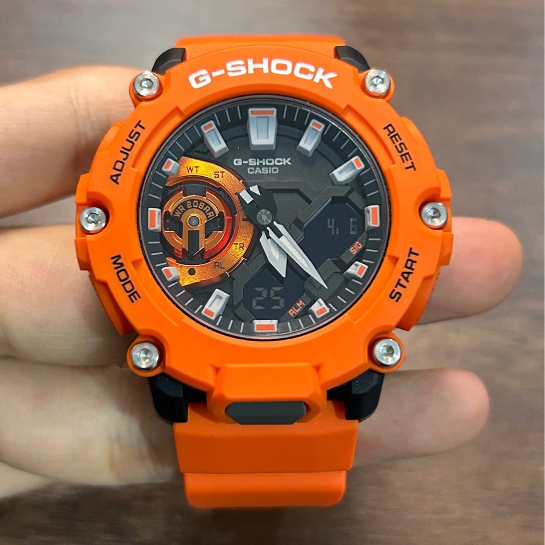 CASIO G-SHOCK GA-2200M-4A オレンジ GA-2200M-4AJF | CASIO