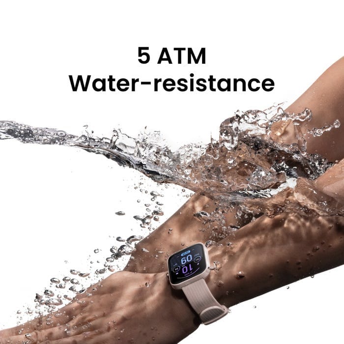Amazfit BIP 3 Fitness Smartwatch Water Resistance