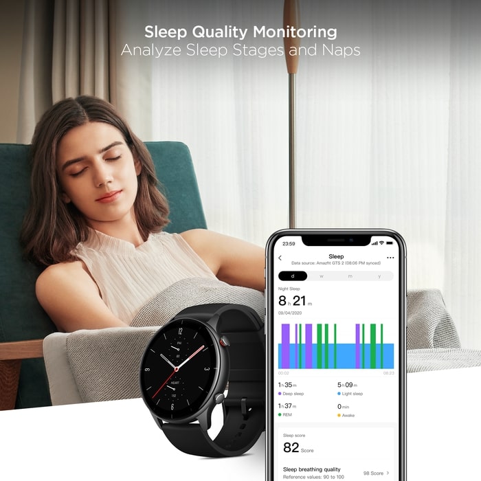 Amazfit GTR 2e Sleep Monitoring