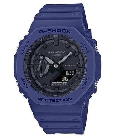Casio G-Shock GA-2100-2ADR Blue Men Watch Malaysia