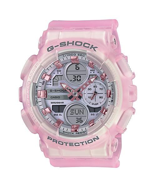 G shock 2024 silver pink