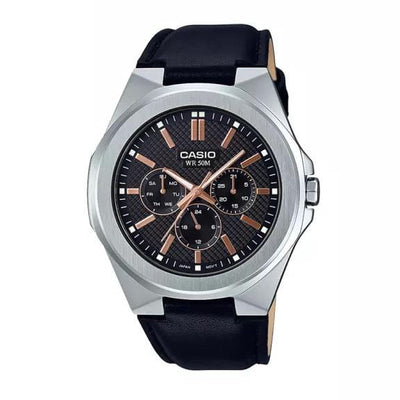 Casio Enticer MTP-SW330L Leather Strap Men Watch Malaysia