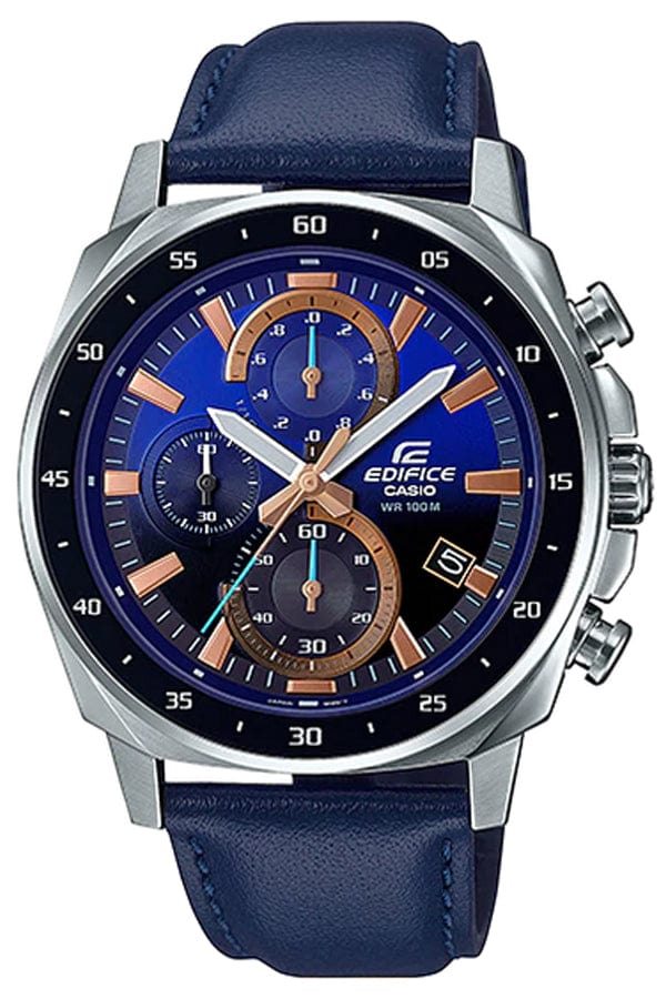 Casio Edifice Standard Chronograph EFV-600L-2A Steel Men Watch 