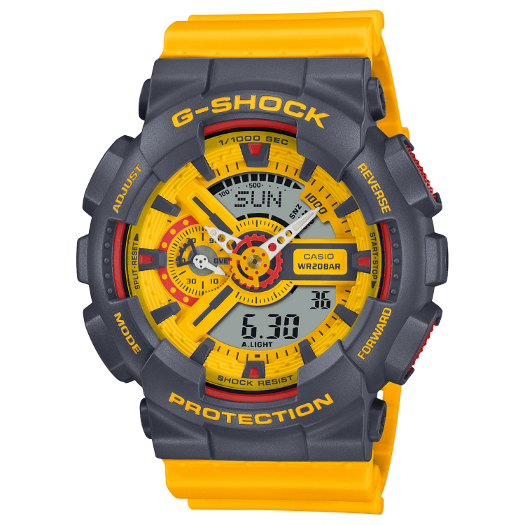 Casio G Shock GA 110Y 9A Yellow Strap Men Watch Malaysia