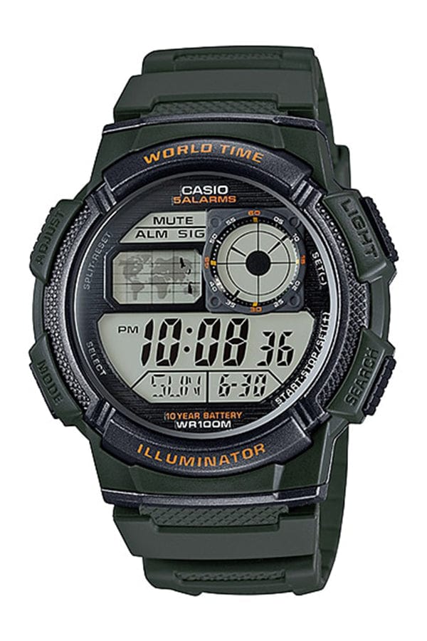 Casio Youth AE-1000W-3A Water Resistant Unisex Watch Malaysia