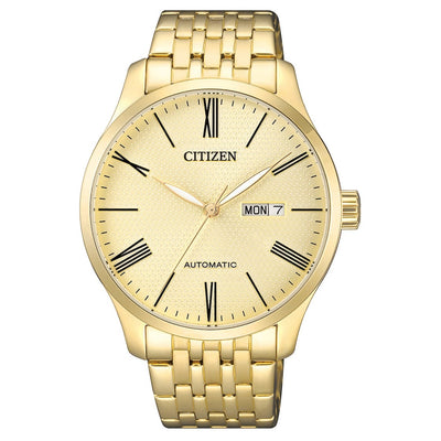Citizen Automatic NH8352-53P Gold Stainless Steel Men Watch
