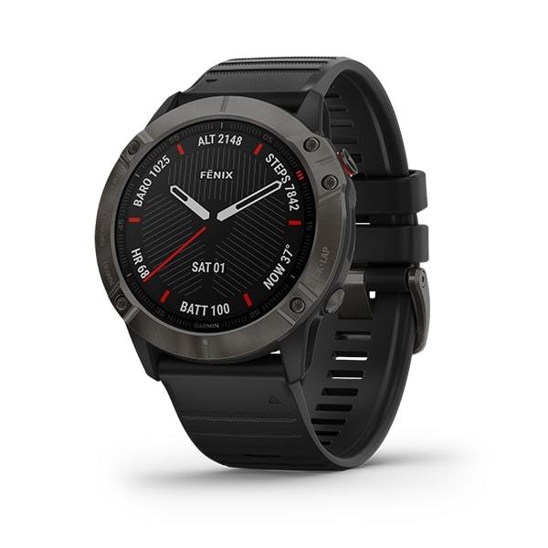 Garmin Fenix 6 Sapphire Multisport GPS Smartwatch Titanium W