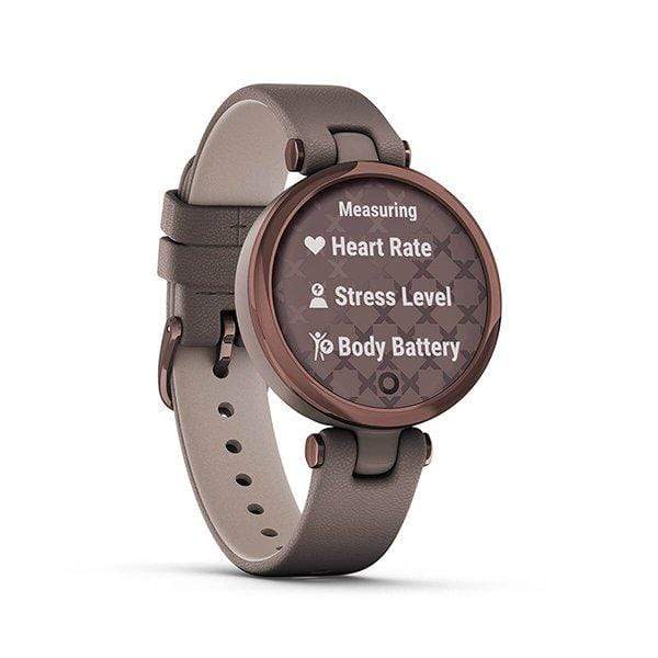 Garmin Lily Stylish & Classic Activity Tracking Women Smartwatch- Dark bronze