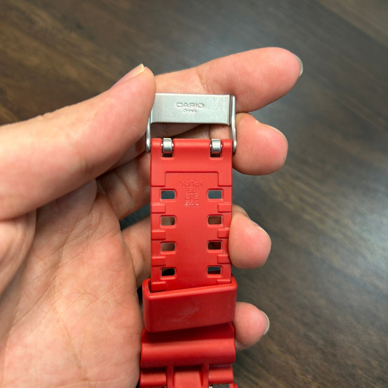 [Pre-Owned] Casio G-Shock GA-100C-4A All Red Men Watch
