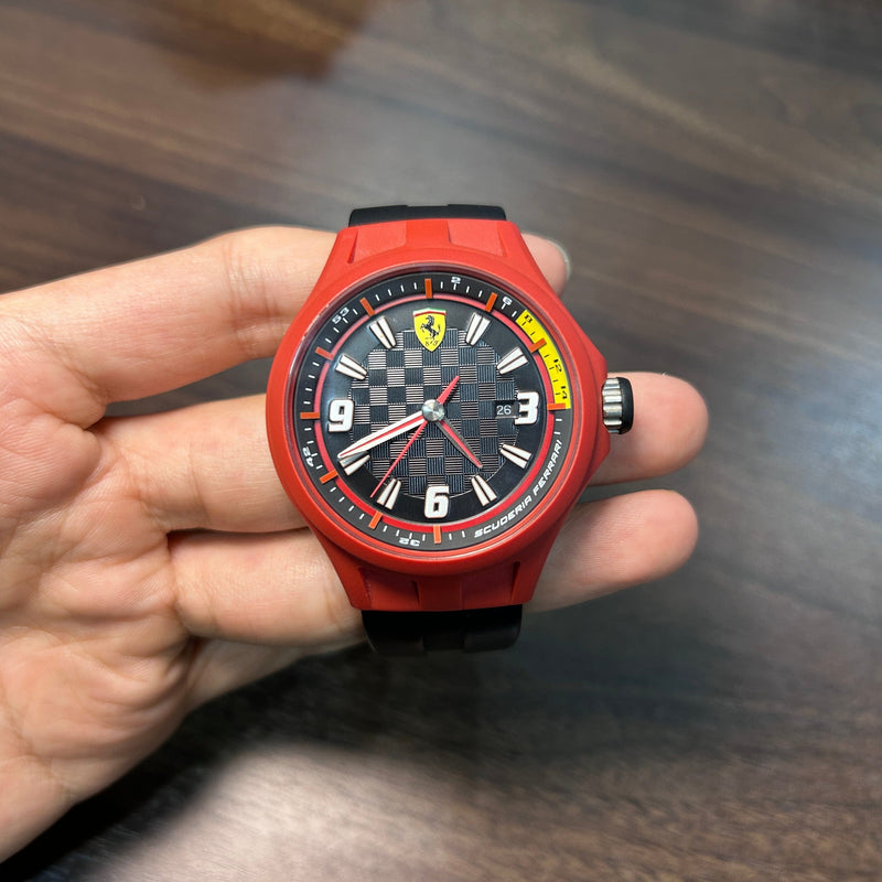 [Pre-Owned] Scuderia Ferrari Quartz Men Watch