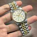 [Pre-Owned] Rolex Vintage Datejust 36 1601 18k Yellow Gold Automatic Watch