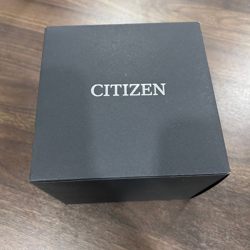 [Pre-Owned] Citizen Eco-Drive AW1760-14X Turquoise Blue Men Watch