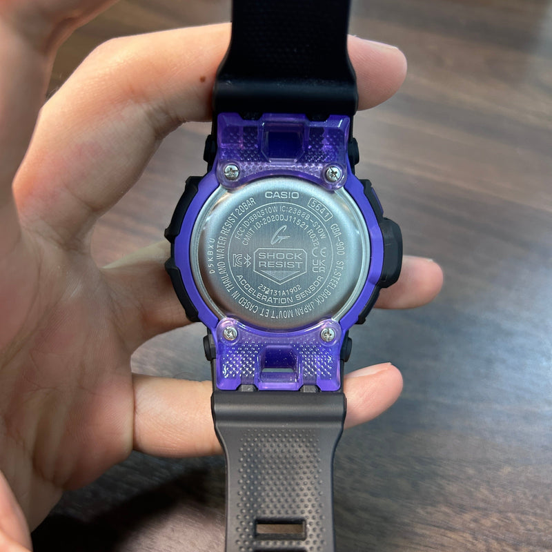 [Pre-Owned] Casio G-Shock G-Squad GBA-900-1A6 Bluetooth Purple Men Watch