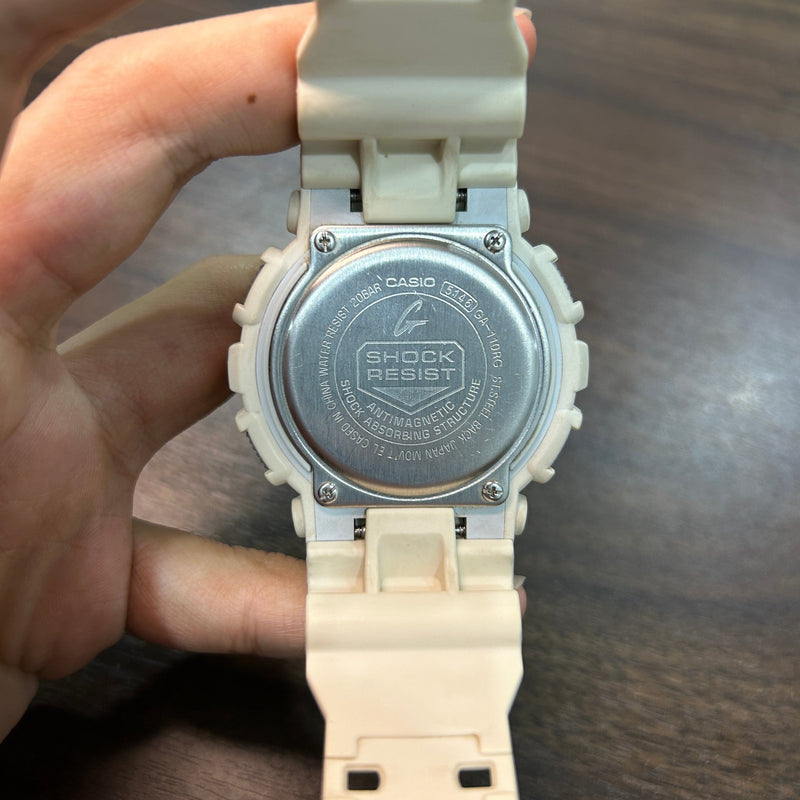 [Pre-Owned] Casio G-Shock GA-110RG-7A All White Men Watch