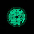 Citizen Bullhead AN3660-73X Full Luminous Dial Quartz Chronograph Unisex Watch