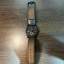 [Pre-Owned] Fossil Machine FS4656 Brown Leather Chronograph Men Watch