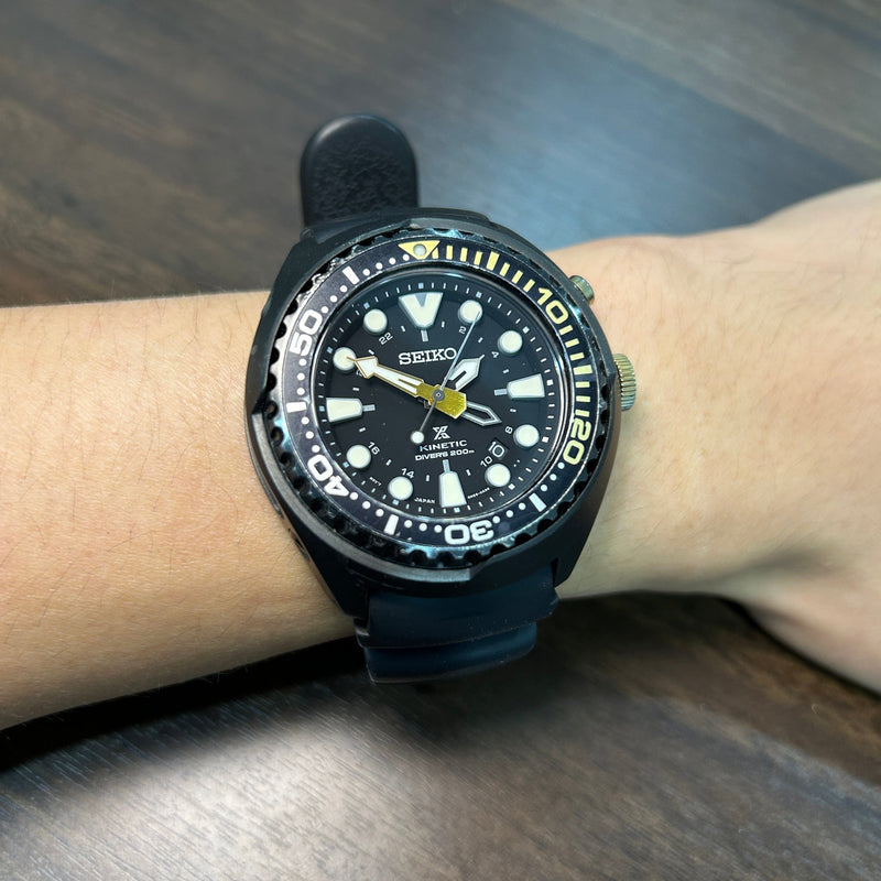 [Pre-Owned] Seiko Prospex Sea SUN045P1 50th Anniversary Edition Kinetic Diver Men Watch