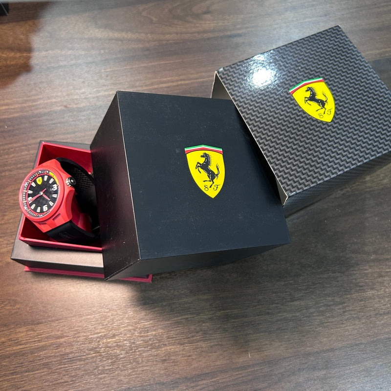 [Pre-Owned] Scuderia Ferrari Quartz Men Watch