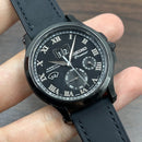 [Pre-Owned] Seiko Premier SNP045P1 Black Kinetic Perpetual Men Watch