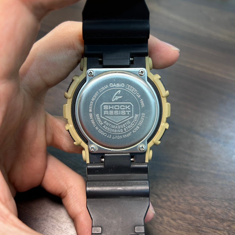 [Pre-Owned] Casio G-Shock GA-100L-8A Brown Men Watch
