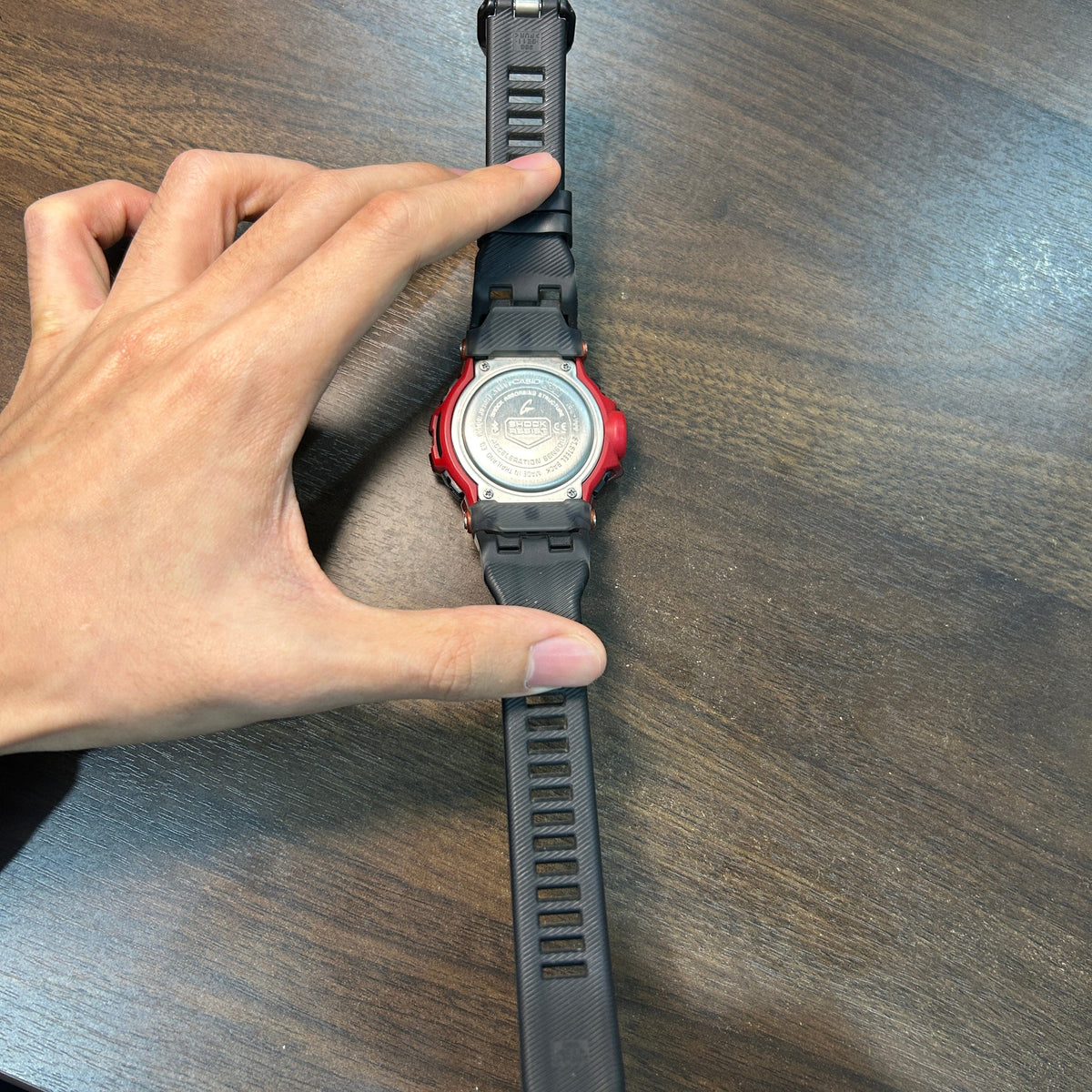 Pre-Owned]Casio G-Shock GBD-100SM-4A1 G-Squad Red Bluetooth