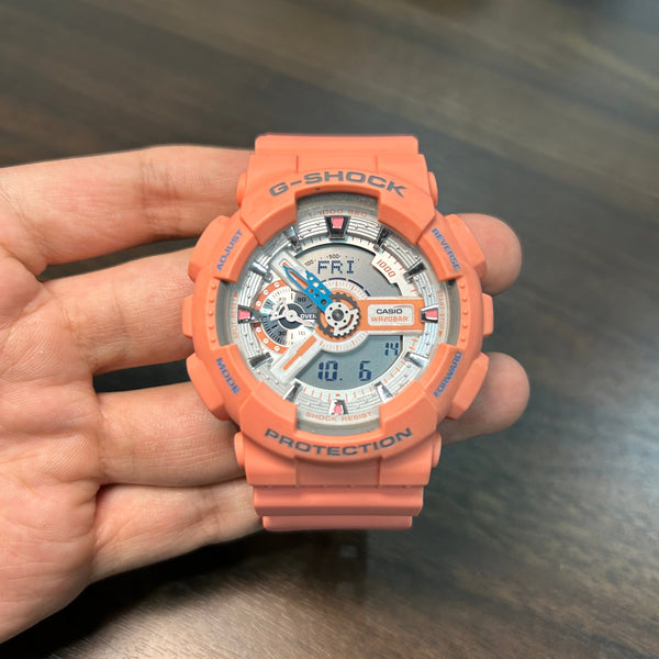 [Pre-Owned] Casio G-Shock GA-110DN-4A Rare Pink Women Watch
