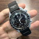 [Pre-Owned] Omega X Swatch Moonswatch Mission to Moon Quartz Men Watch