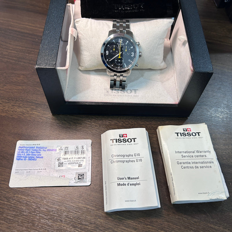 [Pre-Owned] Tissot PRC 200 Quartz Chronograph Men Watch
