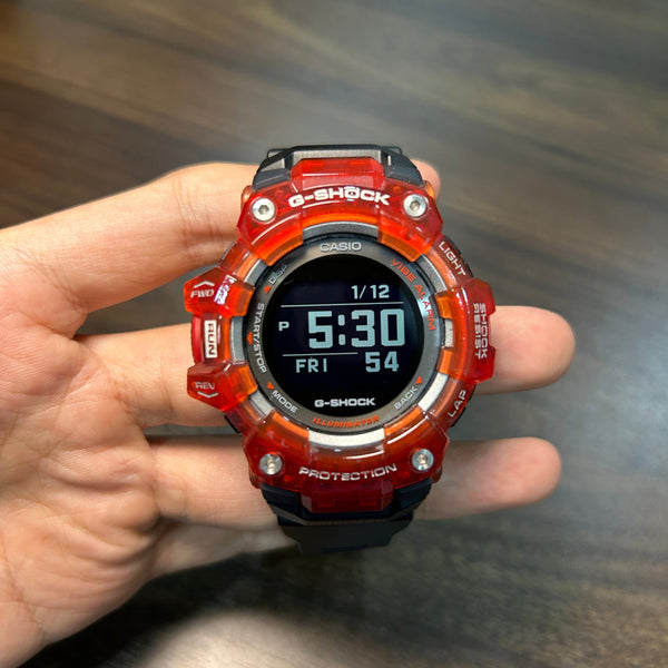 [Pre-Owned] Casio G-Shock GBD-100SM-4A1 G-Squad Red Jelly Bluetooth Men Watch