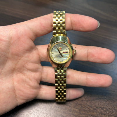 [Pre-Owned] Orient Vintage Gold Automatic Women Watch