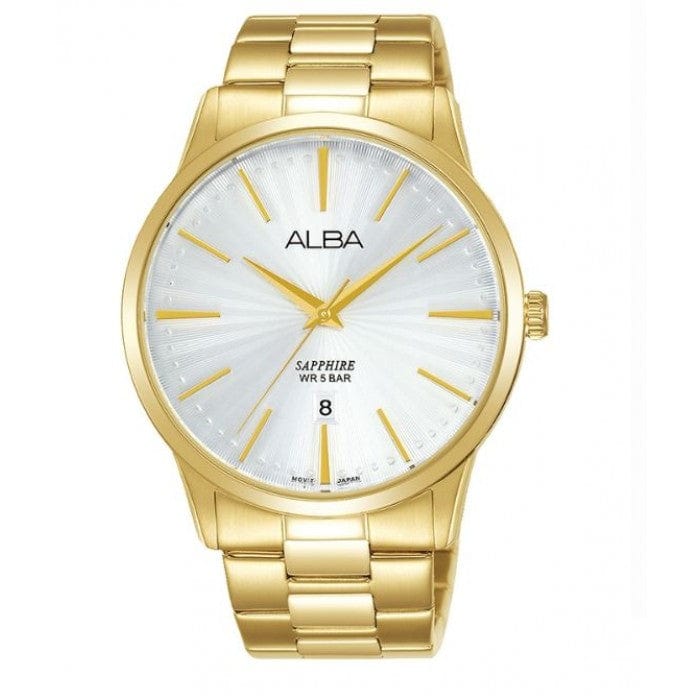 ALBA Prestige AG8K80X Quartz Gold Stainless Steel Men Watch 