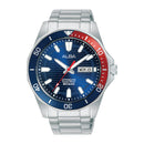 Alba Mechanical AL4455X Pepsi Stainless Steel Automatic Men Watch 