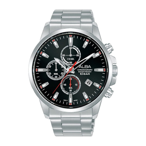 Alba Active AM3909X Stainless Steel Quartz Chronograph Men Watch